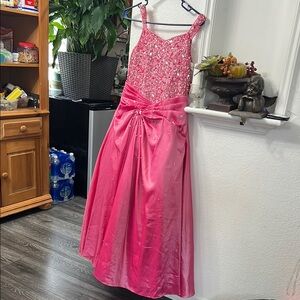 Tiffany Designs Sparkling Fuchsia Kids Dress